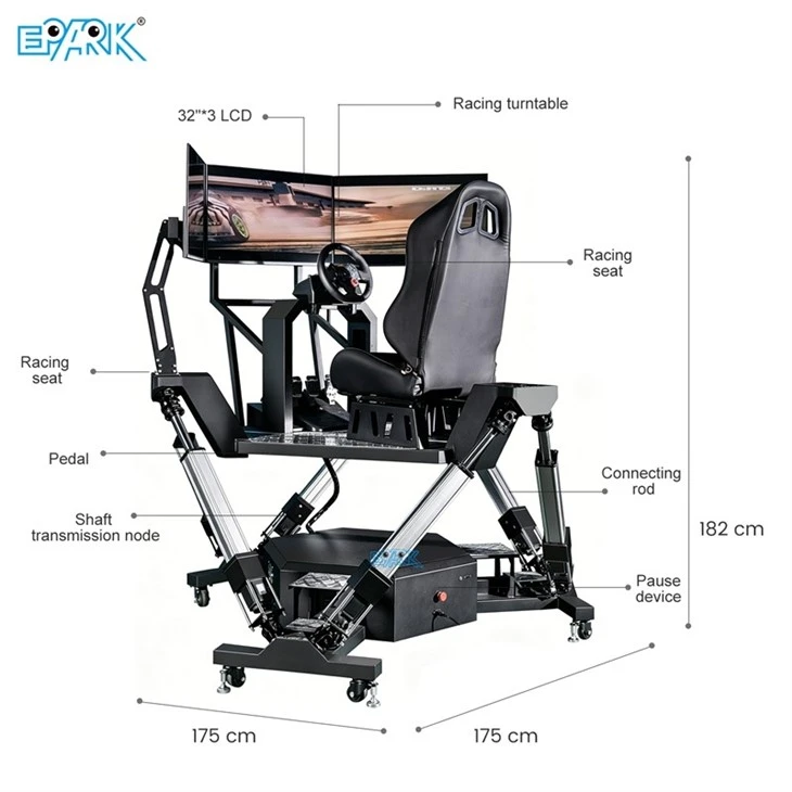 Six-Axis Motion Racing Simulator (10)