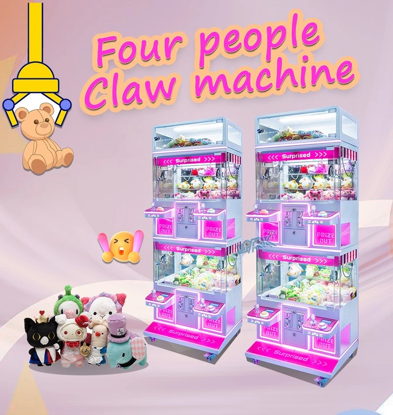 Four People Claw Machine Four People Claw Machine
