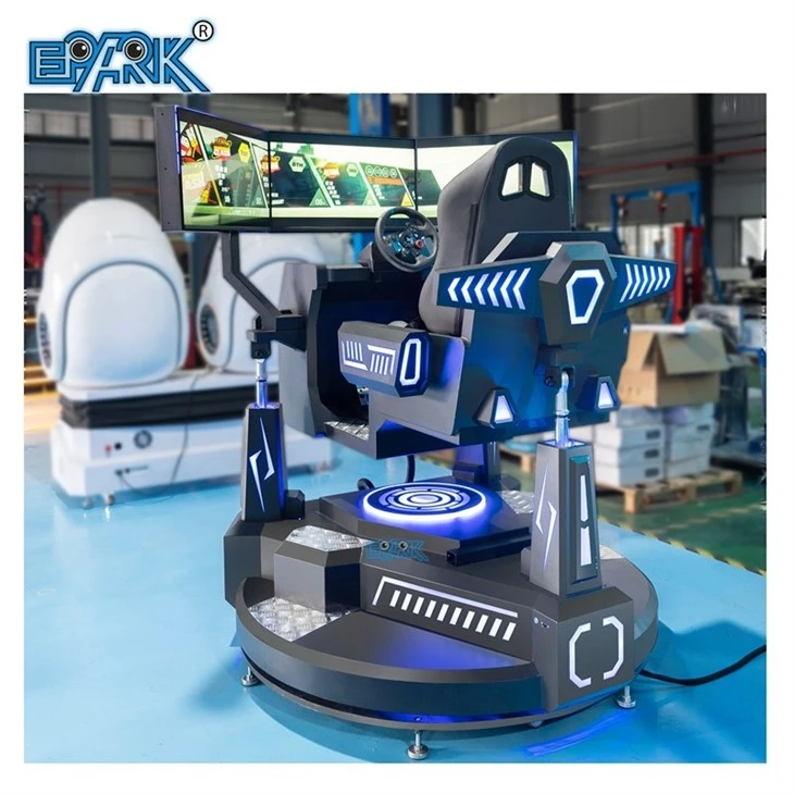 Three Screen Racing Car Simulator VR Game Machine best